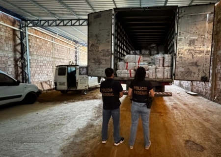 Polícia Federal apreende carga ilegal e prende cinco em flagrante em Campo Grande
