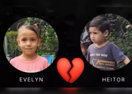 Irmãos que morreram em acidente de carro são sepultados em Taquarussu