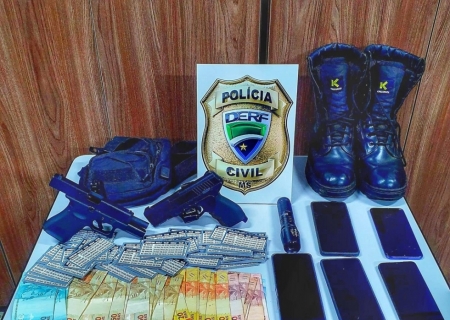 Derf prende homem que se passava por policial para extorquir e roubar vítimas em esquema de agiotagem