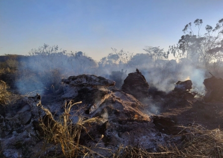Polícia Ambiental autua proprietário por queimada ilegal em pastagem em Bataguassu