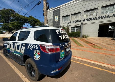 Força Tática cumpre mandado de prisão na zona rural de Nova Andradina