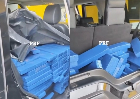 Land Rover com mais de 600 kg de maconha é apreendida pela PRF em Naviraí