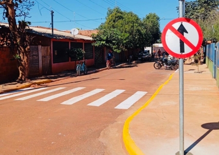Rua Vladmir Kubic passa a ter sentido único em quadra escolar em Batayporã