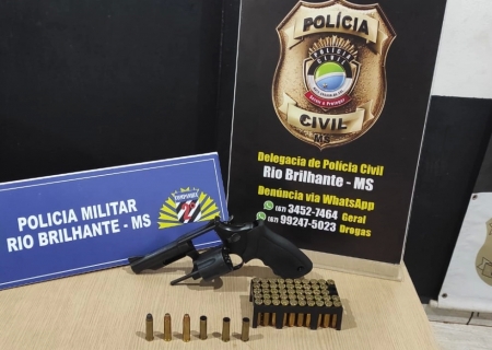Em menos de 2 horas, autor de tentativa de homicídio é preso em Rio Brilhante