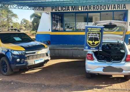 Mulher é presa com 450 kg de maconha na MS-156 em Amambai