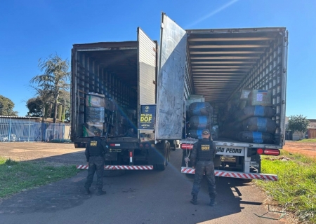 Polícia apreende cargas de contrabando avaliadas em R$ 21,3 milhões em Campo Grande