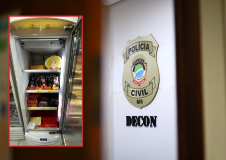 DECON autua casa de frios por venda de produtos impróprios em Campo Grande