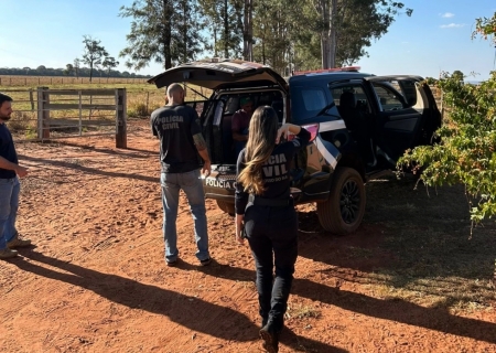 Homem é preso por posse ilegal de arma de fogo após agressões contra companheira e enteado em Nova Andradina