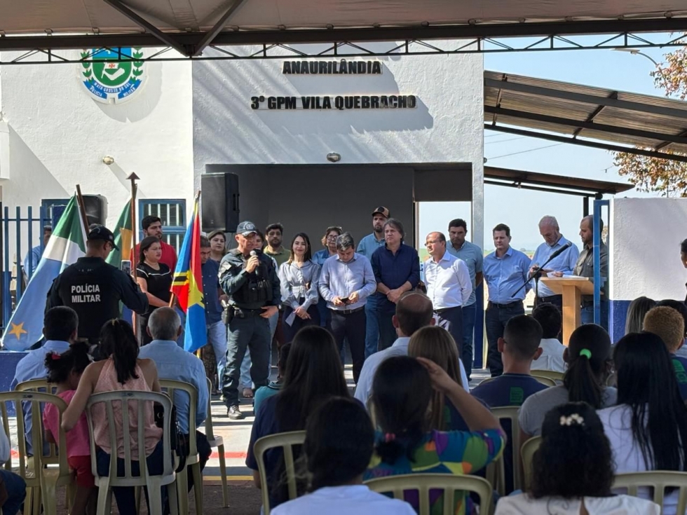 Reativação do 3º GPM em Vila Quebracho reforça segurança na região