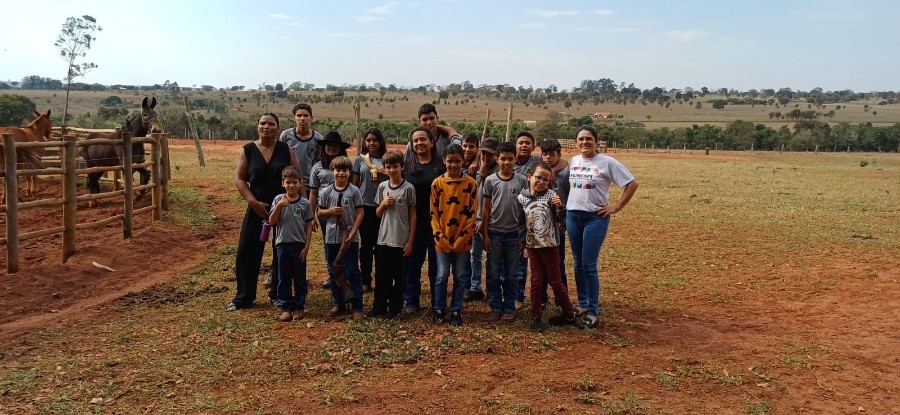 Escola Municipal Professor Delmiro Salvione Bonin promove projeto de inclusão com foco na cultura pantaneira