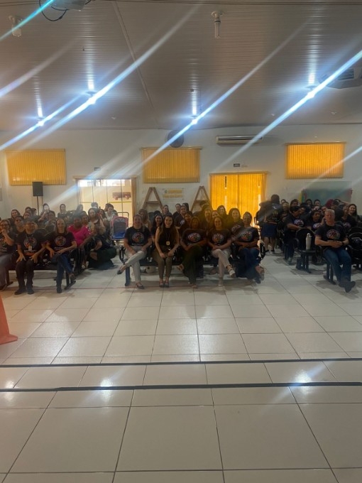 Polícia Civil realiza palestra sobre violência doméstica na APAE de Nova Andradina durante o Agosto Lilás