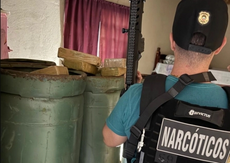 Homem é preso com pasta base de cocaína avaliada em mais de R$ 12 milhões em Ponta Porã