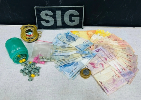 Dois homens são presos por tráfico de drogas em ponto conhecido de Naviraí