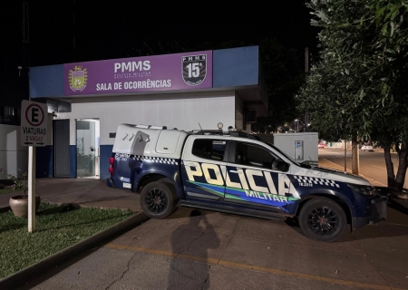 Polícia Militar prende dupla após assalto violento contra homem em Maracaju