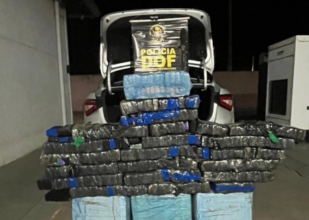 DOF apreende mais de 200 kg de droga que seguiam para o Paraná