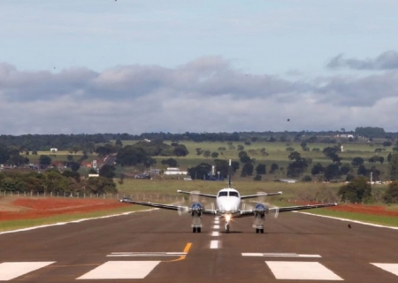 Aeroporto de Inocência é alvo de investigação por erosão e danos ambientais
