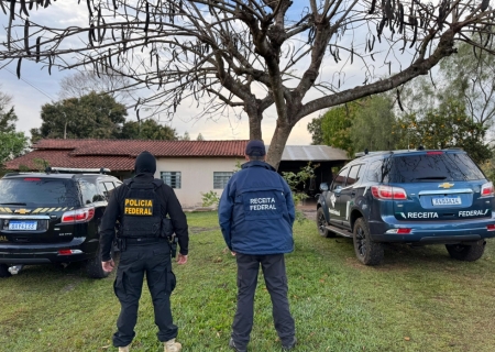 PF e Receita combatem contrabando e descaminho de produtos de origem paraguaia e armas de fogo em MS e SP