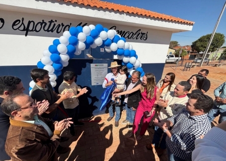 Batayporã entrega obras que somam mais de R$ 1,4 milhão em saúde e lazer