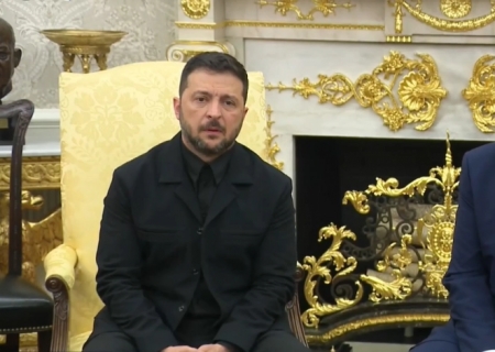 EUA continuarão apoiando a Ucrânia, afirma Trump em encontro com Zelensky