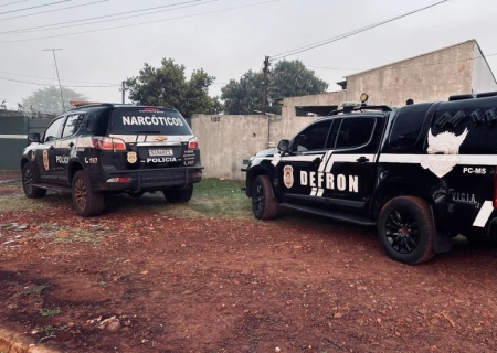Defron cumpre mandados em Ponta Porã na 2ª fase da Operação Oryza da Polícia Civil de SP