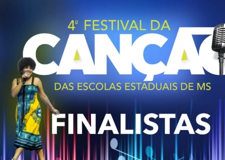 Festival da Canção das Escolas Estaduais revela finalistas e nova-andradinense se classifica