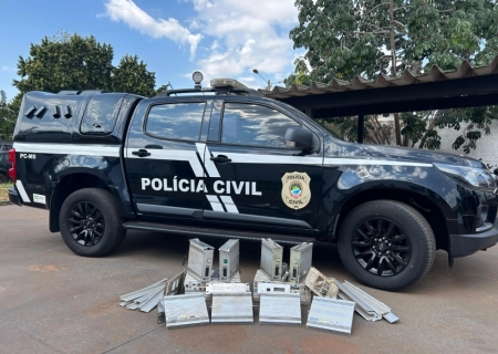 Trio é preso por furto qualificado e receptação em Naviraí