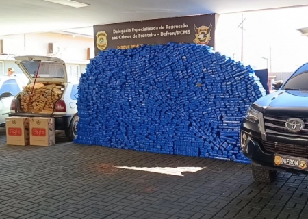 Polícia apreende mais de duas toneladas de maconha em ação na área rural de Ponta Porã