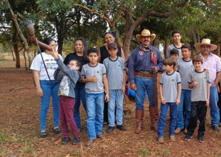 Escola Municipal Professor Delmiro Salvione Bonin promove projeto de inclusão com foco na cultura pantaneira