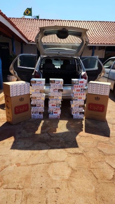 Força Tática apreende três veículos carregados com cigarros contrabandeados em Nova Andradina