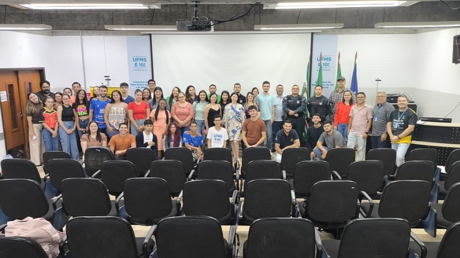 UFMS recebe o 8º Batalhão da Polícia Militar de Nova Andradina na Semana Nacional do Trânsito 2025