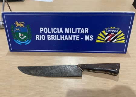 Em Rio Brilhante, Polícia Militar prende homem que manteve mulher em cárcere privado