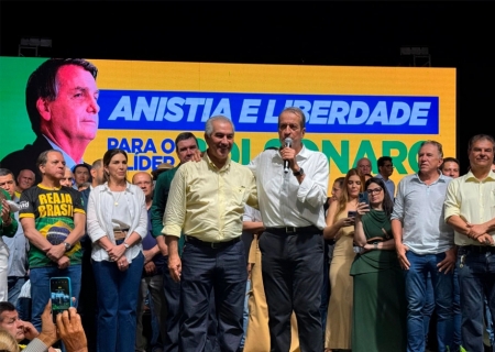 Reinaldo Azambuja oficializa filiação ao PL e assume presidência estadual da legenda em MS