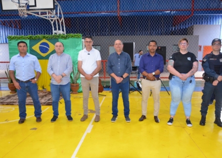 Taquarussu realiza Ato Cívico em celebração à Semana da Pátria