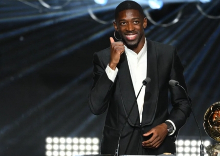 Dembélé conquista a Bola de Ouro 2025; Vini Jr. cai para 16º lugar