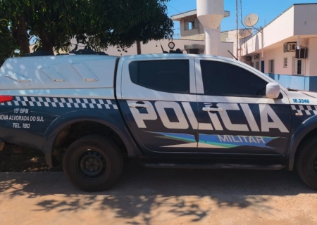 Polícia Militar prende homem violento e ameaçador em Nova Alvorada do Sul