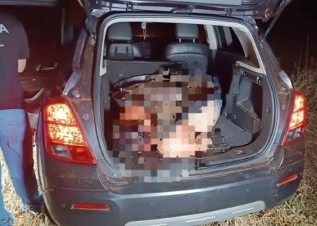 Homem é encontrado morto dentro de veículo às margens da BR-463 em Ponta Porã
