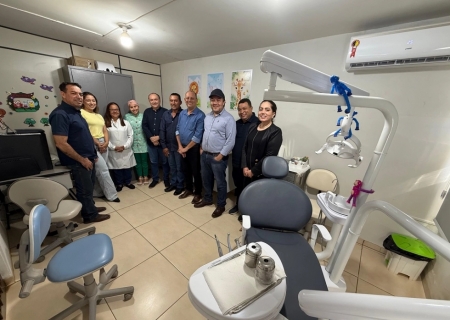 Sala de Odontologia Infantil de Taquarussu é reestruturada com equipamento moderno