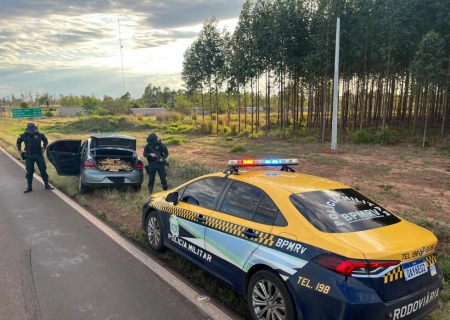 Polícia Militar Rodoviária apreende 580 kg de drogas e prende homem em Ponta Porã