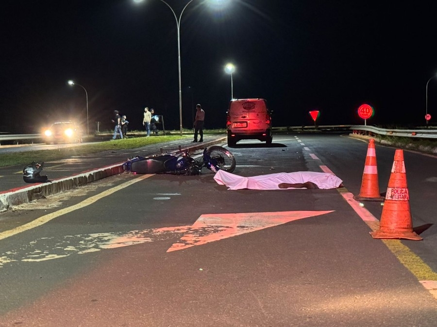Motociclista morre após perder controle e cair na MS-473 em Nova Andradina