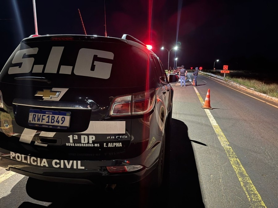 Motociclista morre após perder controle e cair na MS-473 em Nova Andradina