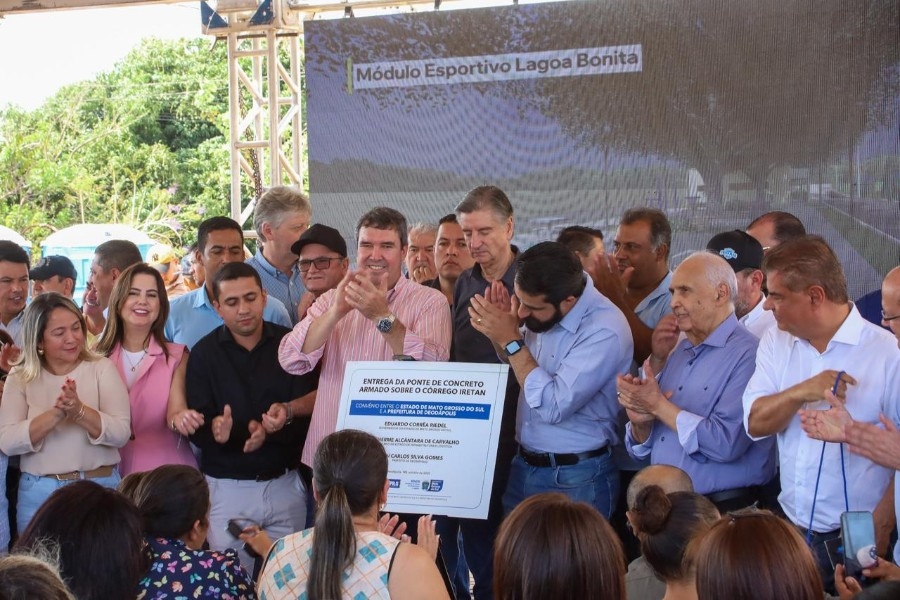 Governo de MS entrega obras e anuncia investimentos em Deodápolis e Glória de Dourados