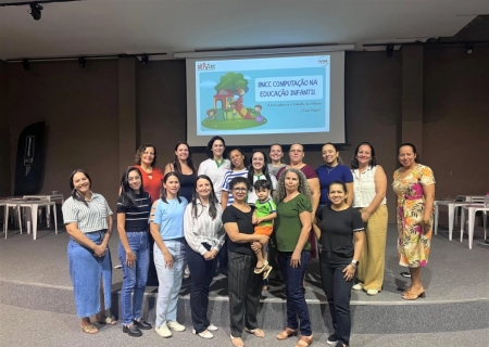 Professores da Educação Infantil de Nova Andradina se preparam para a era digital