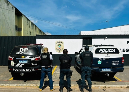 Homem é preso por estupro após invadir casa de mulher durante a madrugada em Miranda