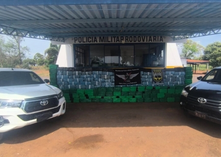 Ação do TOR apreende R$ 8,4 milhões em drogas na MS-156