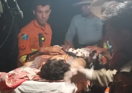 Bombeiro de Nova Andradina participa de resgate de peão atacado por onça no Pantanal