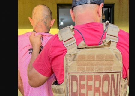 DEFRON recaptura foragido do regime semiaberto em Dourados