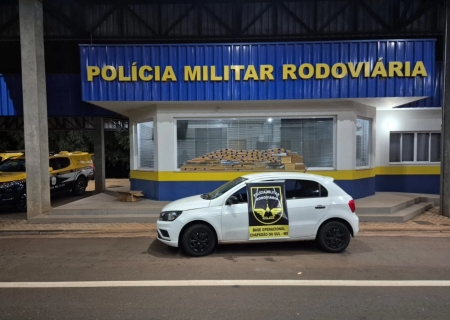 Homem é preso com mais de 127 kg de maconha após perseguição na MS-306
