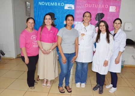 UBS de Taquarussu realiza 'Dia de Atendimento Estendido' em alusão ao Outubro Rosa