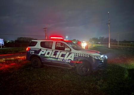 Motociclista em visível estado de embriaguez sofre queda em Nova Andradina