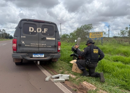 Homem é preso com 24 kg de maconha e mandado de prisão em Ponta Porã